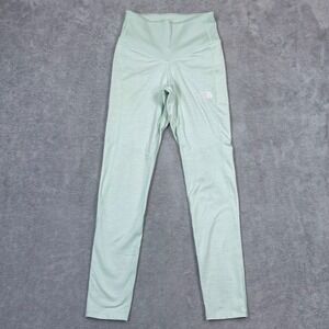 The North Face Dune Sky 7/8 Tight Womens XS Heather Misty Jade Stretch Hiking
